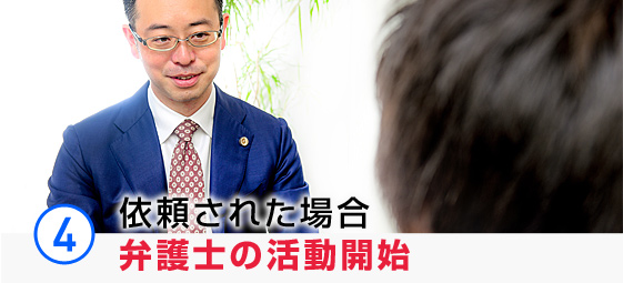 慰謝料増額に向けて弁護士の活動開始